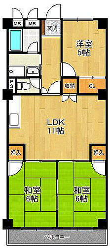 兵庫県西宮市小松北町2丁目 鳴尾・武庫川女子大前駅 3LDK アパート 賃貸物件詳細