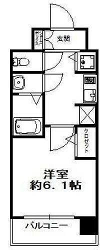 スワンズシティ大阪城南 3階 1K 賃貸物件詳細