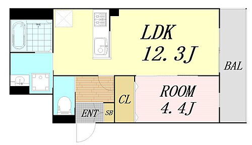 大阪府大阪市北区天満橋３丁目 賃貸アパート
