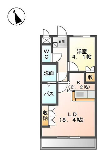 和歌山県和歌山市園部 賃貸アパート