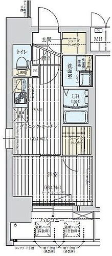 ワールドアイ大阪Ｗｅｓｔ　Ｇａｔｅ 2階 1DK 賃貸物件詳細