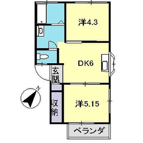 高知県高知市吸江 葛島橋東詰駅 2DK アパート 賃貸物件詳細