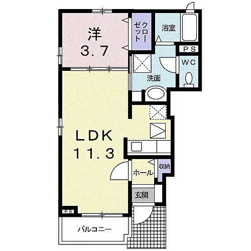 愛知県東海市富木島町伏見3丁目20番地5 太田川駅 1LDK アパート 賃貸物件詳細