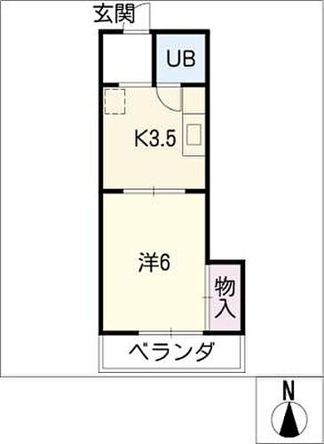 岐阜県岐阜市折立 岐阜駅 1K マンション 賃貸物件詳細