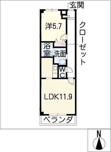 愛知県春日井市岩野町2丁目 春日井駅 1LDK マンション 賃貸物件詳細