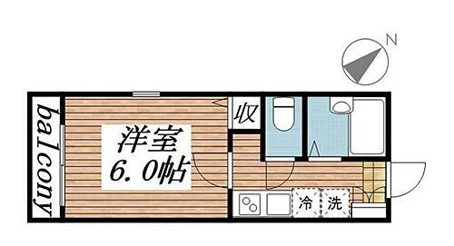 神奈川県横浜市港南区笹下3丁目 屏風浦駅 1K アパート 賃貸物件詳細