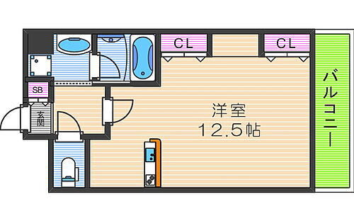 ＫＡＩＳＥＩ天王寺 8階 ワンルーム 賃貸物件詳細