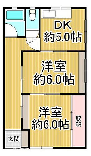 兵庫県伊丹市安堂寺町7丁目 稲野駅 2DK アパート 賃貸物件詳細