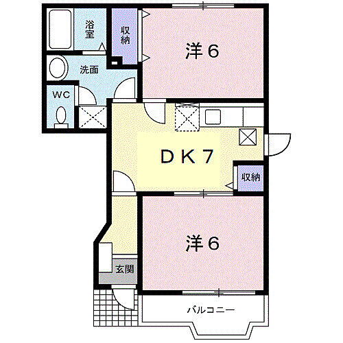 和歌山県紀の川市名手市場 名手駅 2DK アパート 賃貸物件詳細