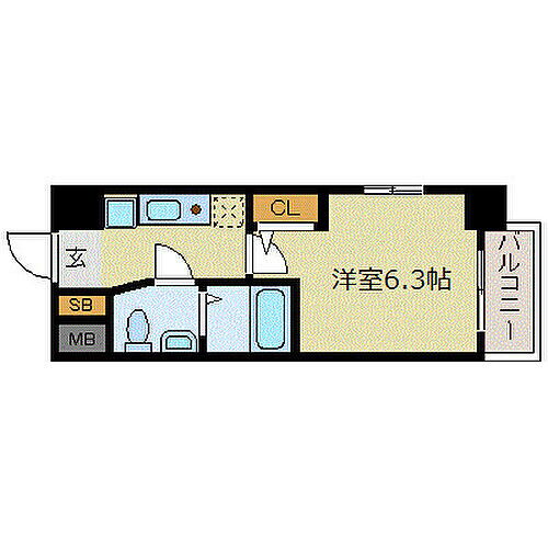 エスリード京橋ＩＩＩ番館 10階 1K 賃貸物件詳細