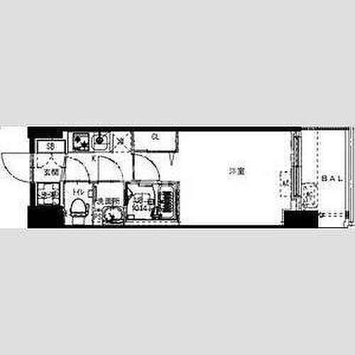 大阪府大阪市福島区海老江6丁目8-2 海老江駅 1K マンション 賃貸物件詳細