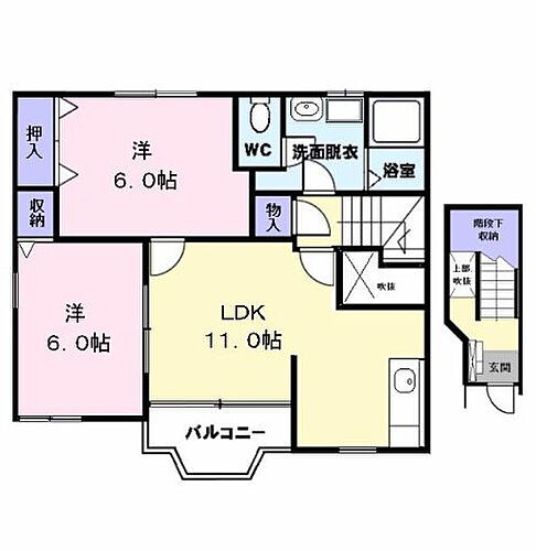 愛知県あま市七宝町伊福河原113番地1 蟹江駅 2LDK アパート 賃貸物件詳細