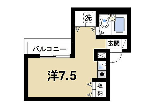 奈良県奈良市三碓1丁目 富雄駅 ワンルーム マンション 賃貸物件詳細
