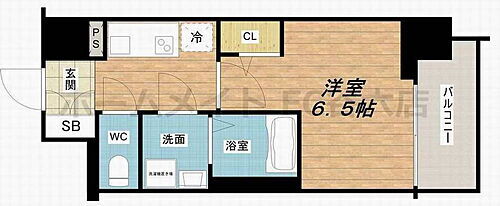 エスリード大阪城南グランデュクス 3階 1K 賃貸物件詳細