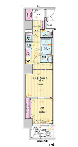 大阪府大阪市西区南堀江1丁目23-8 西大橋駅 1LDK マンション 賃貸物件詳細