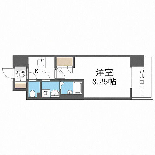 アーデン谷町 10階 1K 賃貸物件詳細