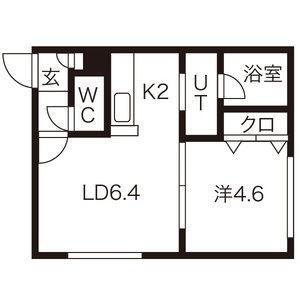 北海道札幌市中央区南五条西14丁目 西線６条駅 1DK アパート 賃貸物件詳細