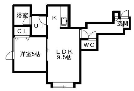 北海道札幌市東区北五十一条東2丁目 太平駅 1LDK アパート 賃貸物件詳細