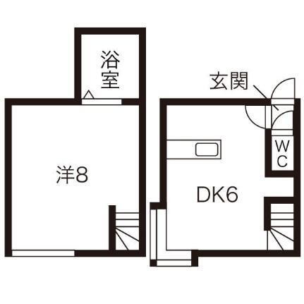 北海道札幌市東区北十九条東10丁目 元町駅 1DK アパート 賃貸物件詳細
