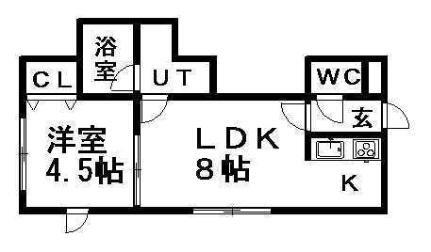 北海道札幌市豊平区豊平五条6丁目 学園前駅 1LDK アパート 賃貸物件詳細