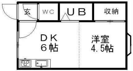 北海道札幌市豊平区平岸一条13丁目 南平岸駅 1DK アパート 賃貸物件詳細