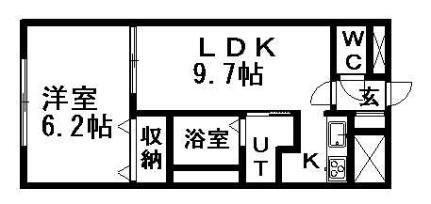 クイーンズブロック 2階 1LDK 賃貸物件詳細