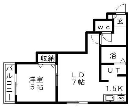北海道札幌市豊平区月寒西一条10丁目 月寒中央駅 1LDK マンション 賃貸物件詳細