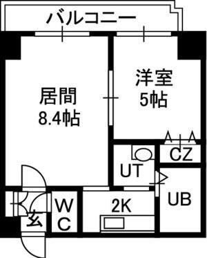 北海道札幌市中央区南十二条西12丁目 西線１１条駅 1LDK マンション 賃貸物件詳細