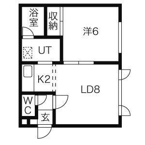 北海道札幌市中央区北二十条西15丁目 八軒駅 1LDK アパート 賃貸物件詳細