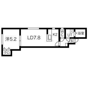 北海道札幌市西区八軒三条東2丁目 八軒駅 1LDK アパート 賃貸物件詳細