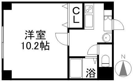 北海道札幌市中央区南十三条西14丁目 西線１４条駅 1K マンション 賃貸物件詳細