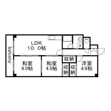 北海道札幌市白石区菊水元町五条2丁目 白石駅 3LDK マンション 賃貸物件詳細