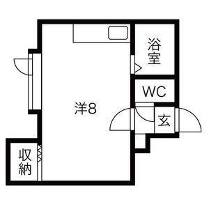 北海道札幌市白石区菊水三条4丁目 菊水駅 ワンルーム アパート 賃貸物件詳細