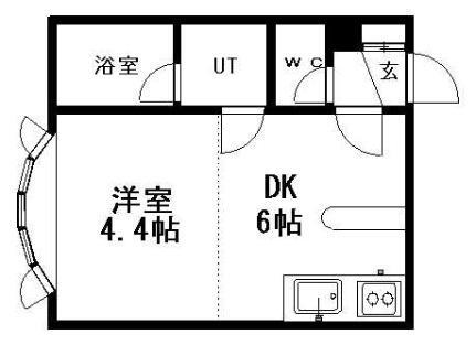 北海道札幌市豊平区美園七条5丁目 美園駅 ワンルーム アパート 賃貸物件詳細