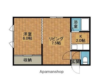 北海道江別市大麻泉町 大麻駅 1LDK アパート 賃貸物件詳細