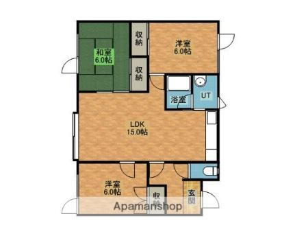 北海道江別市文京台南町 大麻駅 3LDK アパート 賃貸物件詳細