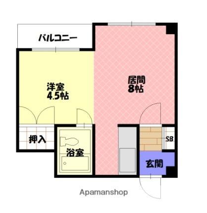 ドアージ３条Ａ館 7階 1LDK 賃貸物件詳細