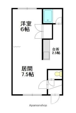 ハイツカワタ 1階 1LDK 賃貸物件詳細