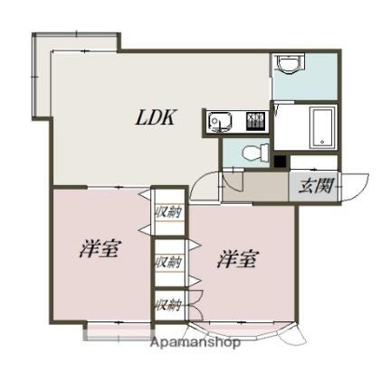 アスティ１２ 1階 2LDK 賃貸物件詳細