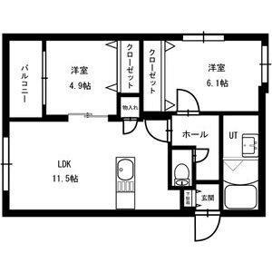 北海道札幌市東区北三十四条東18丁目 新道東駅 2LDK マンション 賃貸物件詳細