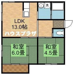 北海道札幌市清田区平岡五条2丁目 2LDK 一戸建て 賃貸物件詳細