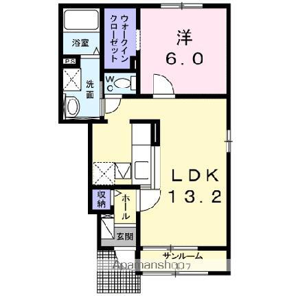 岩手県花巻市南諏訪町 花巻駅 1LDK アパート 賃貸物件詳細