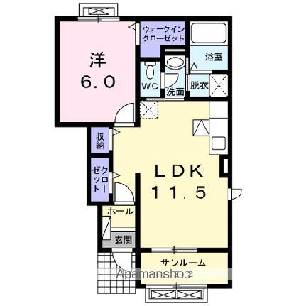 岩手県花巻市南諏訪町 花巻駅 1LDK アパート 賃貸物件詳細