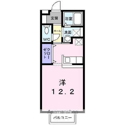 Ｂｒｅｅｚｙ　Ｈｉｌｌ 1階 ワンルーム 賃貸物件詳細