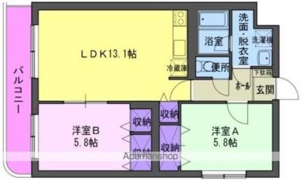 岩手県北上市上野町2丁目 北上駅 2LDK マンション 賃貸物件詳細