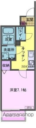 岩手県北上市中野町1丁目 北上駅 1K アパート 賃貸物件詳細