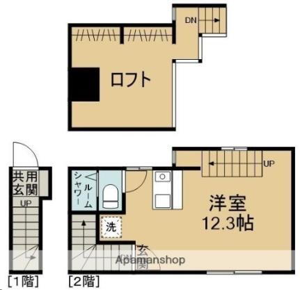 ＴＨＥ・ＢＡＳＥ 2階 ワンルーム 賃貸物件詳細