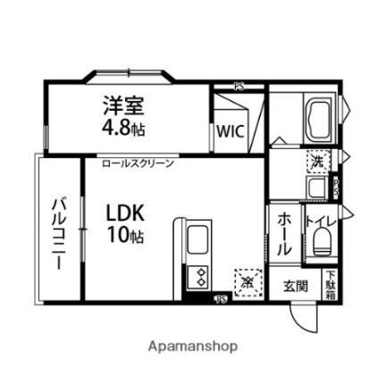 ラポールヒルズＩＩ 1階 1LDK 賃貸物件詳細