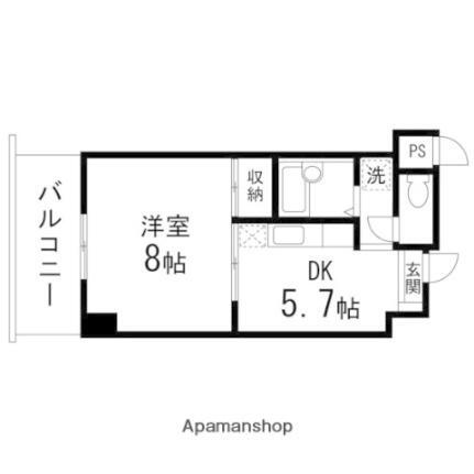 ＹＳＫコーポ卸町 2階 1DK 賃貸物件詳細