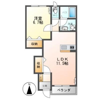 宮城県仙台市太白区四郎丸字神明 1LDK アパート 賃貸物件詳細